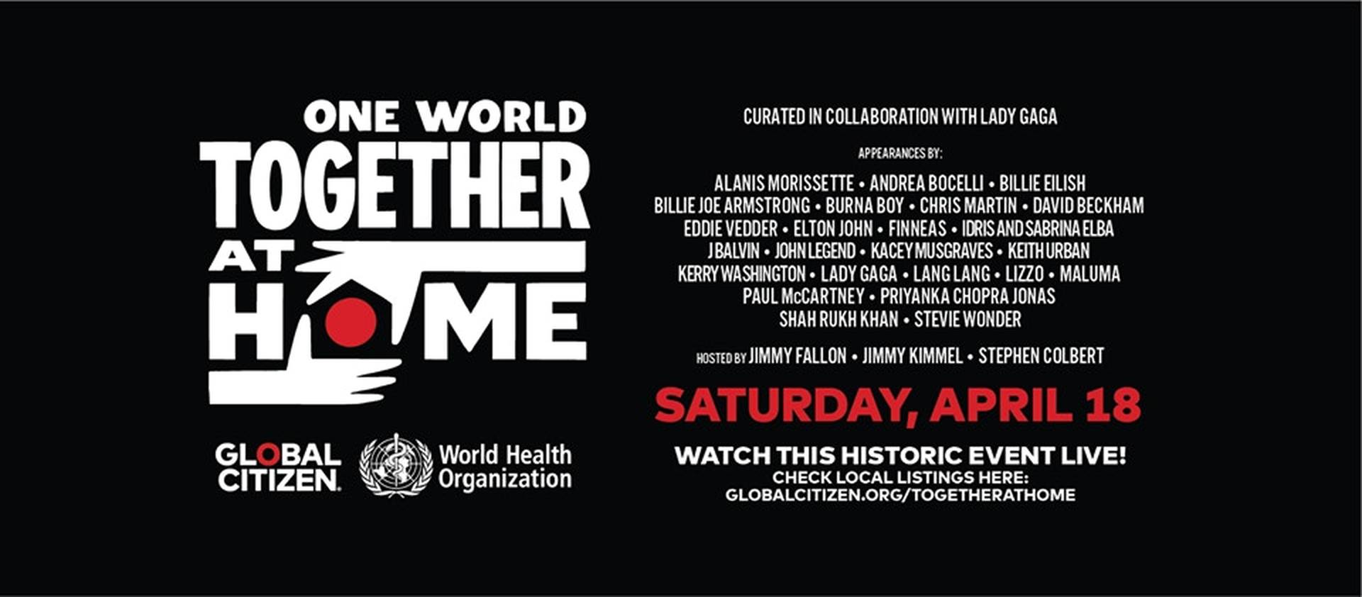 「One World: Together at Home」電視演唱會