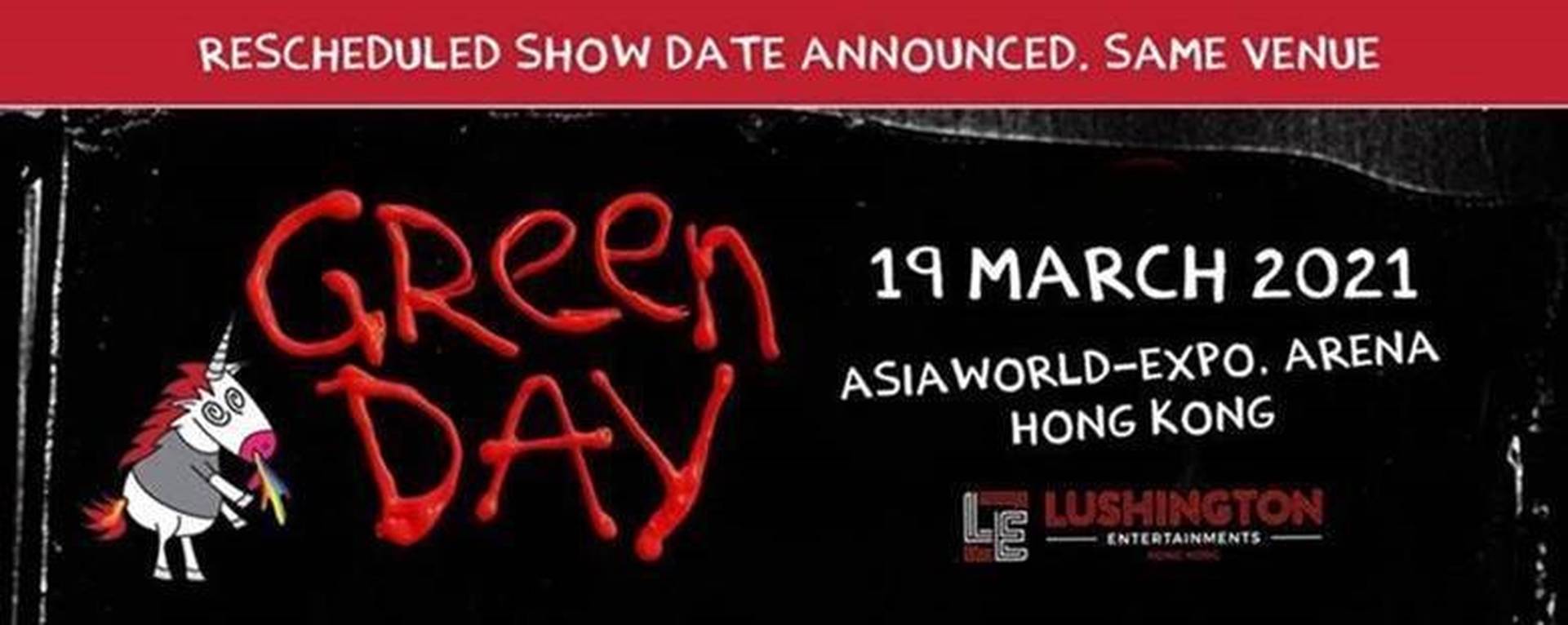 GREEN DAY – LIVE IN HONG KONG