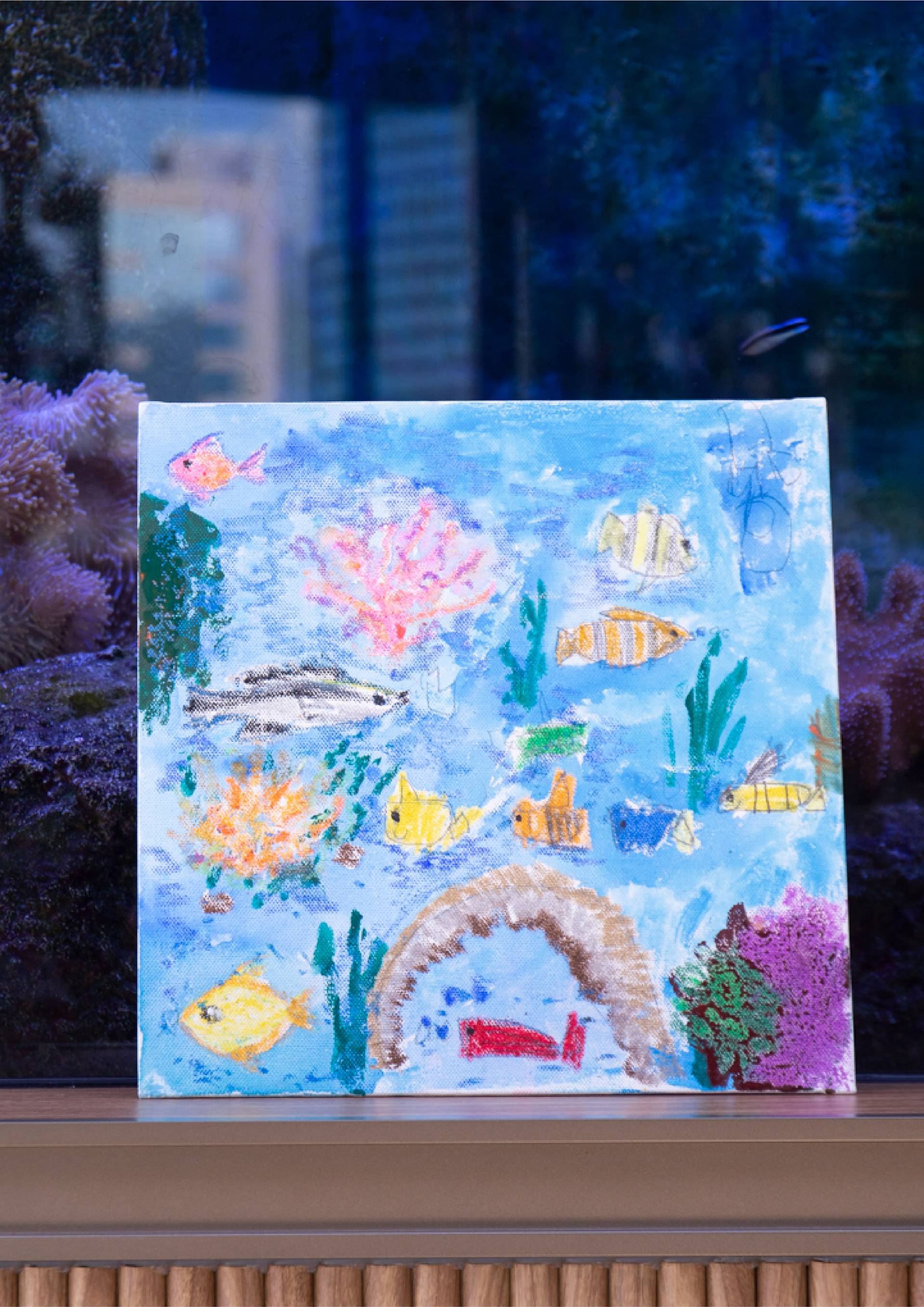 La Mer X Nature Discovery Park世界海洋日自「油」創作