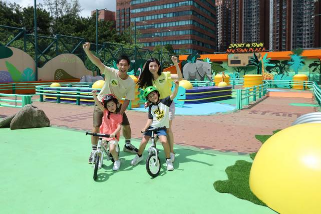 【Balance Bike Park @ New Town Plaza】戶外常設平衡車公園