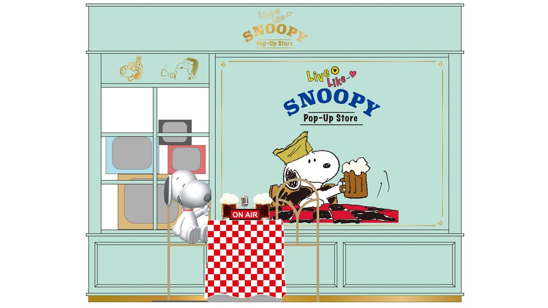 Snoopy 70週年 Live Like Snoopy