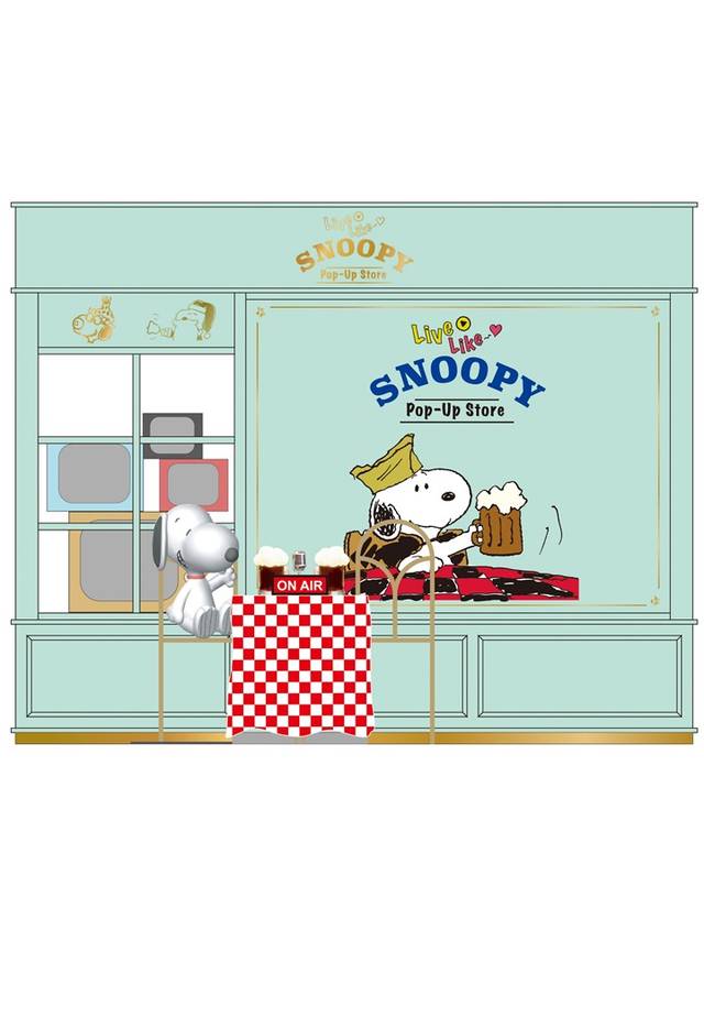 Snoopy 70週年 Live Like Snoopy