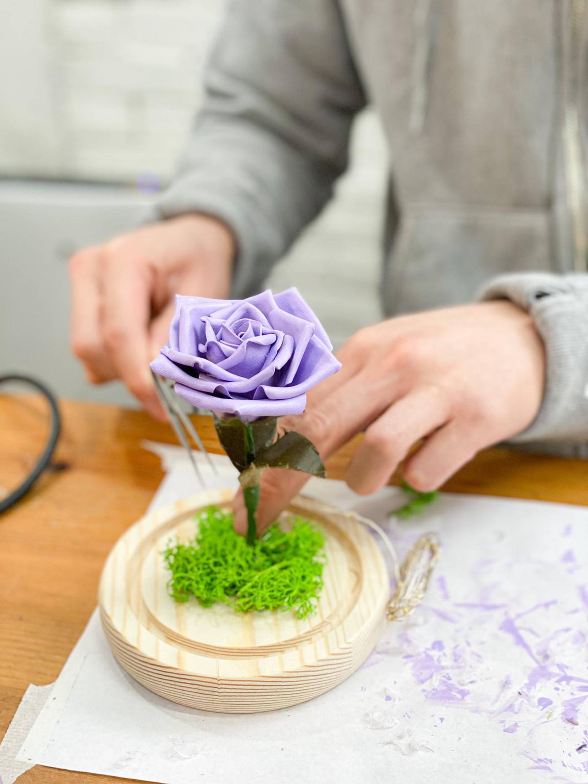 皮革玫瑰花DIY工作坊｜浪漫送禮之選｜獨家9折 