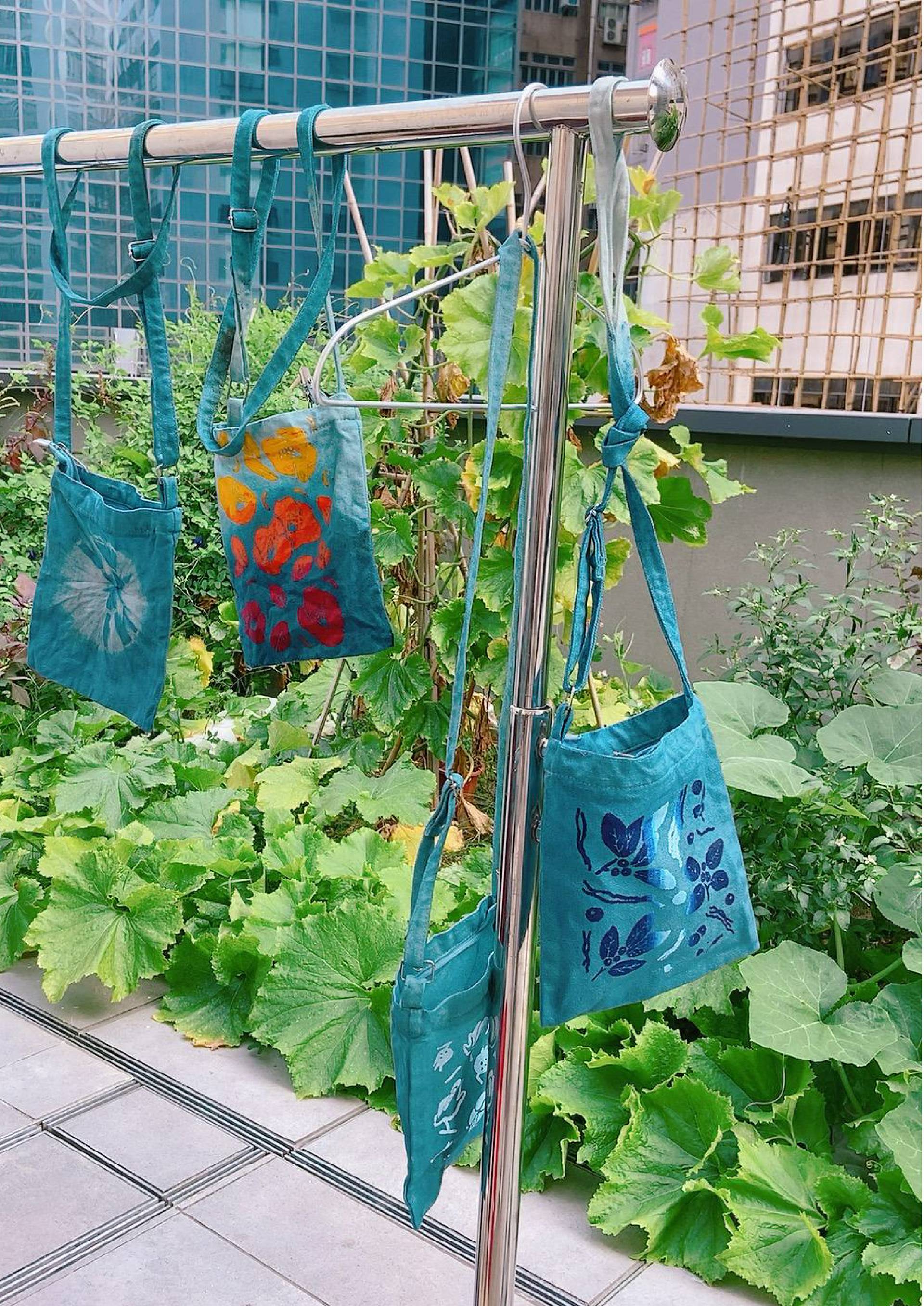 靛藍染工作坊（CHAT六廠出產靛泥）