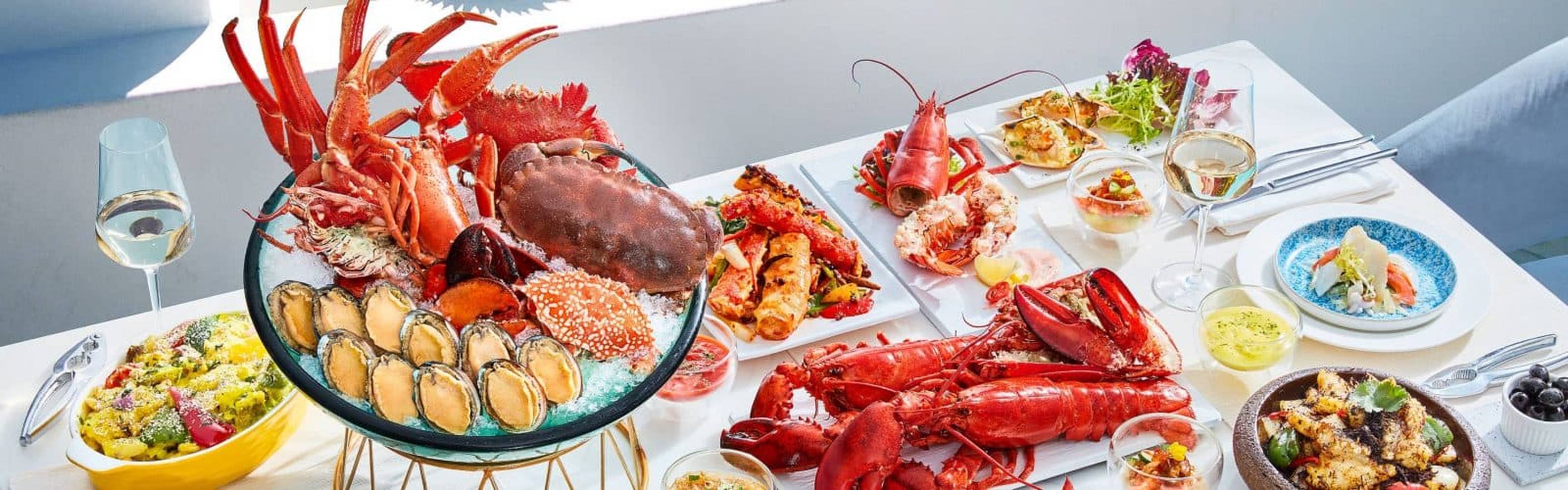 美麗華酒店 自助餐 The Mira Hong Kong｜Yamm｜龍蝦．龍躉海鮮自助晚宴（需3個工作天前預訂）