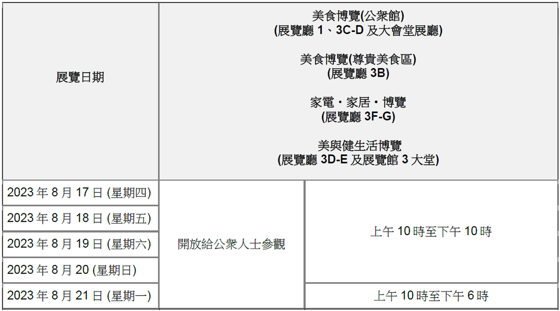 美食展2023|美食博覽門票獨家優惠低至半價入場 美食展2023|美食博覽門票獨家優惠低至半價入場