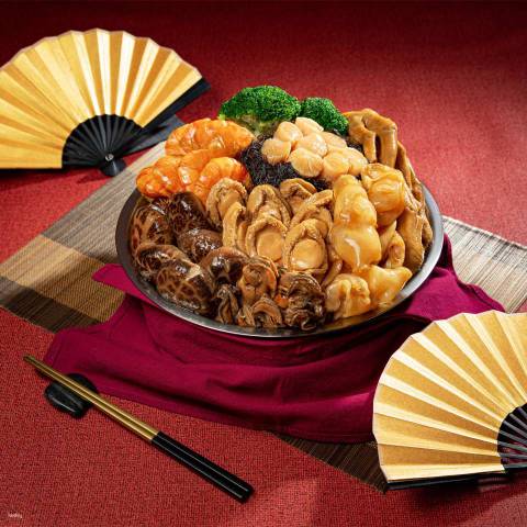 【盆菜推介2023】北角海逸酒店 Harbour Plaza North Point｜節慶盆菜 (4位/ 8位/ 12位用)(外賣自取) (須於取貨日期最少3日前預訂)