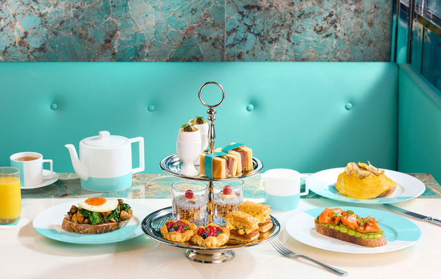 The Tiffany Blue Box Cafe｜早午餐 Breakfast at Tiffany’s & 五道菜晚餐｜人均$244 