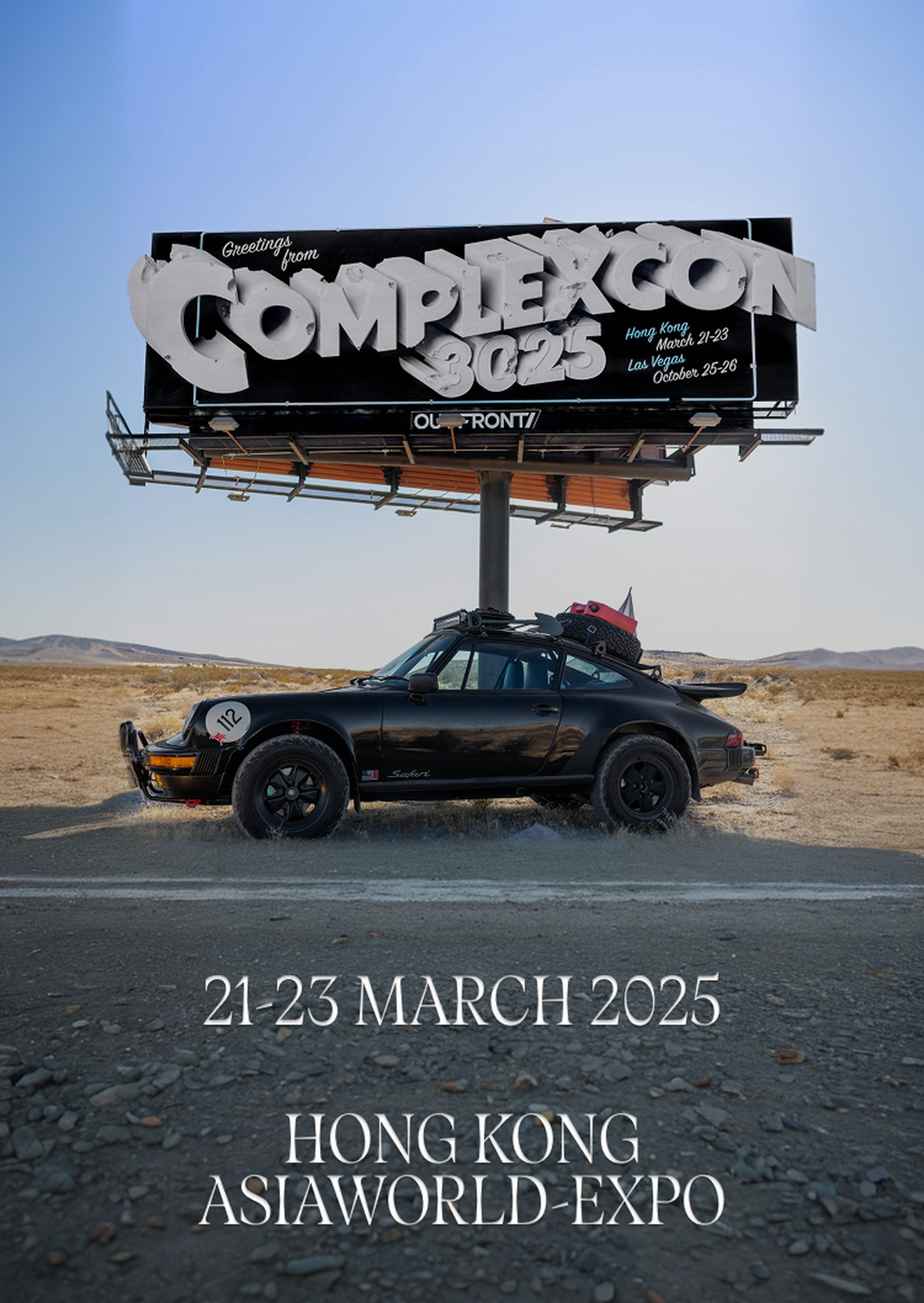 中國香港 · ComplexCon 2025潮流展HK$988一日票(演唱會T3+潮流市集)大小同價