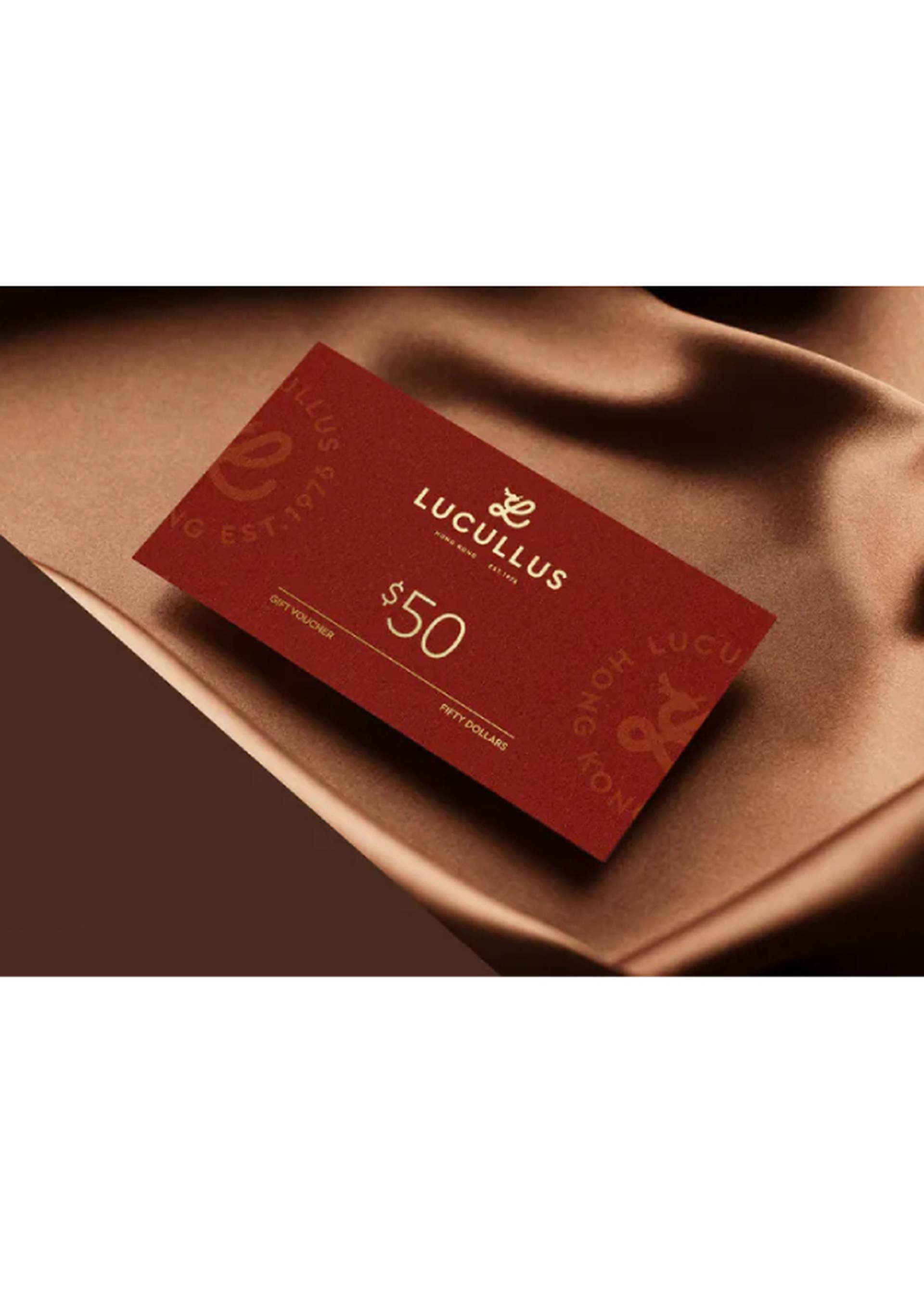 龍島 LUCULLUS｜HKD 50、HKD 100 電子現金禮券