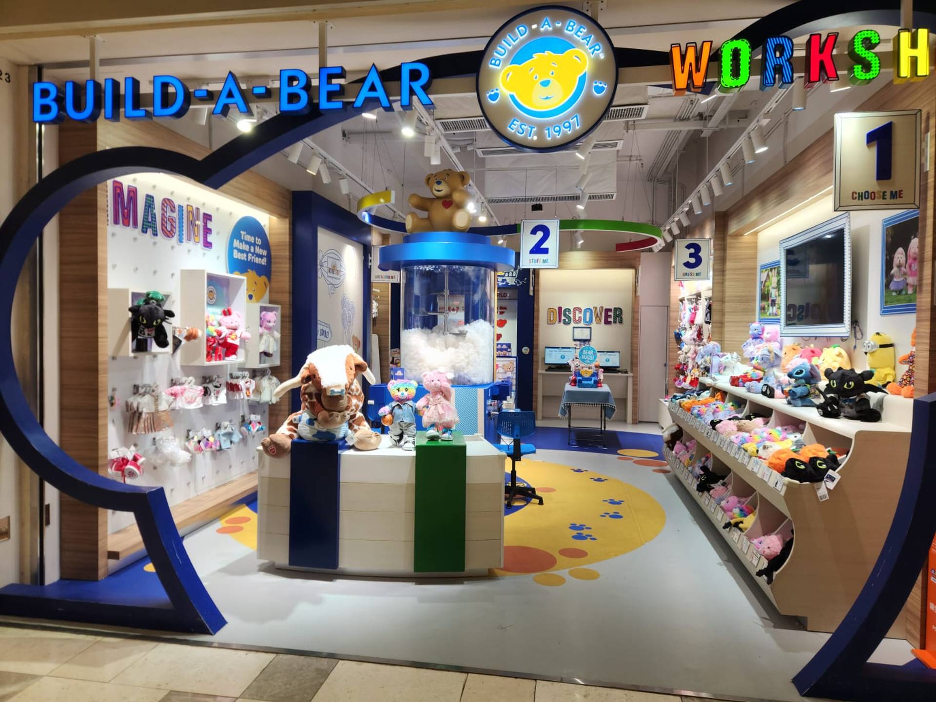 Build-A-Bear 毛公仔工作坊｜$380兩隻自製造型毛公仔｜親子好去處｜K11 Musea | 山頂 | 黃竹坑