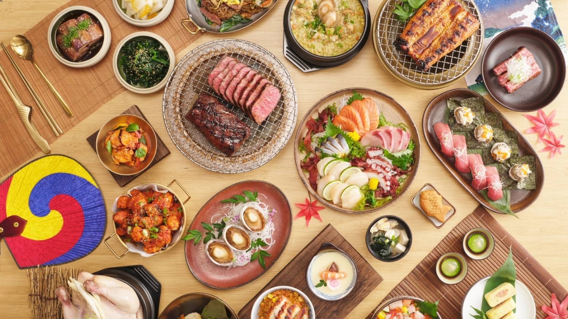 香港嘉里酒店 Kerry Hotel｜低至8折 國際美饌自助午餐、自助早午餐、「大師之味：韓日饗宴巡禮」自助晚餐｜大灣咖啡廳 | 紅磡