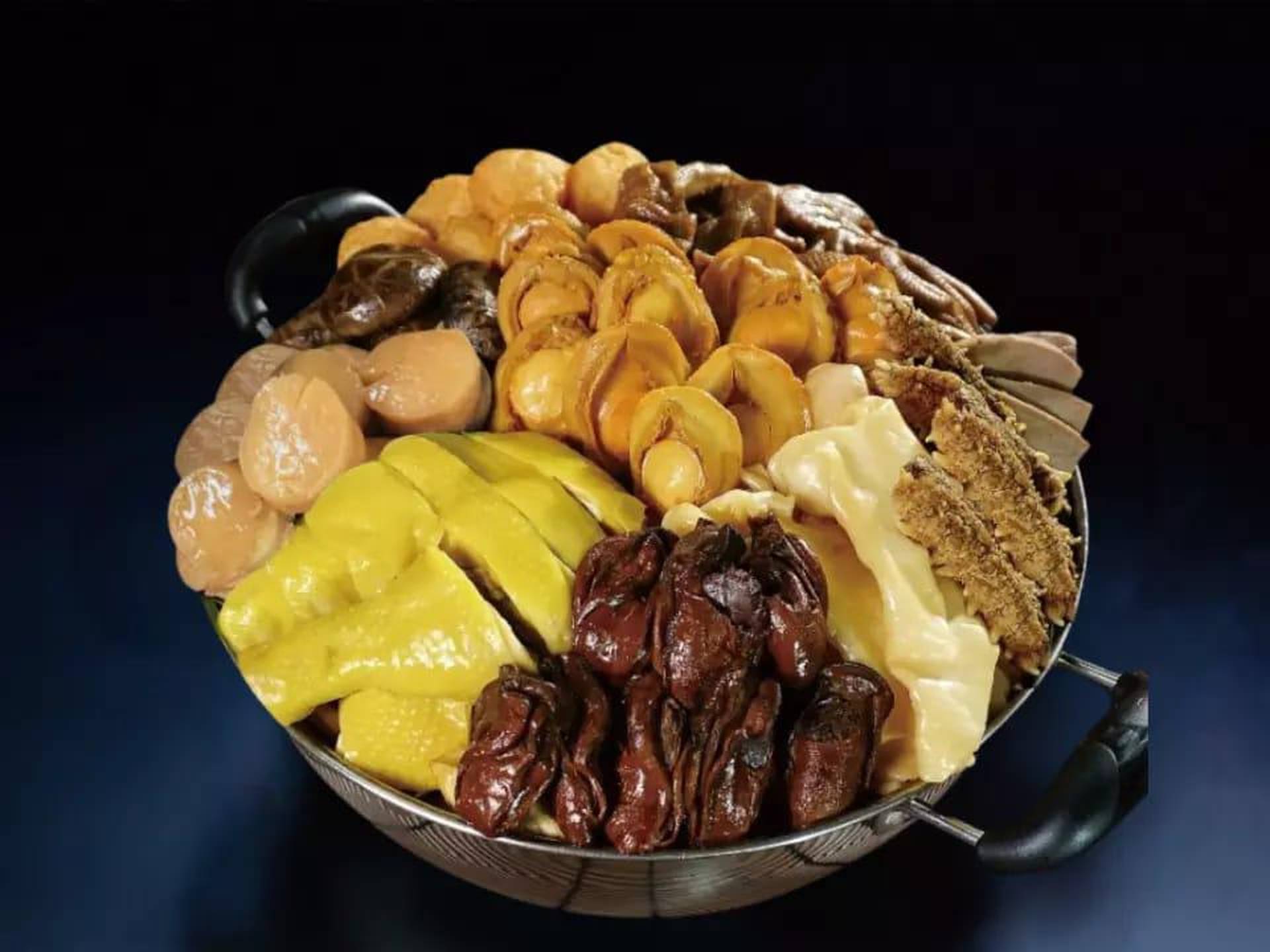 神燈海鮮酒家盆菜獨家77折 | 神燈海味盆菜 | 免運直送 | 6-12人份｜新年盆菜2026