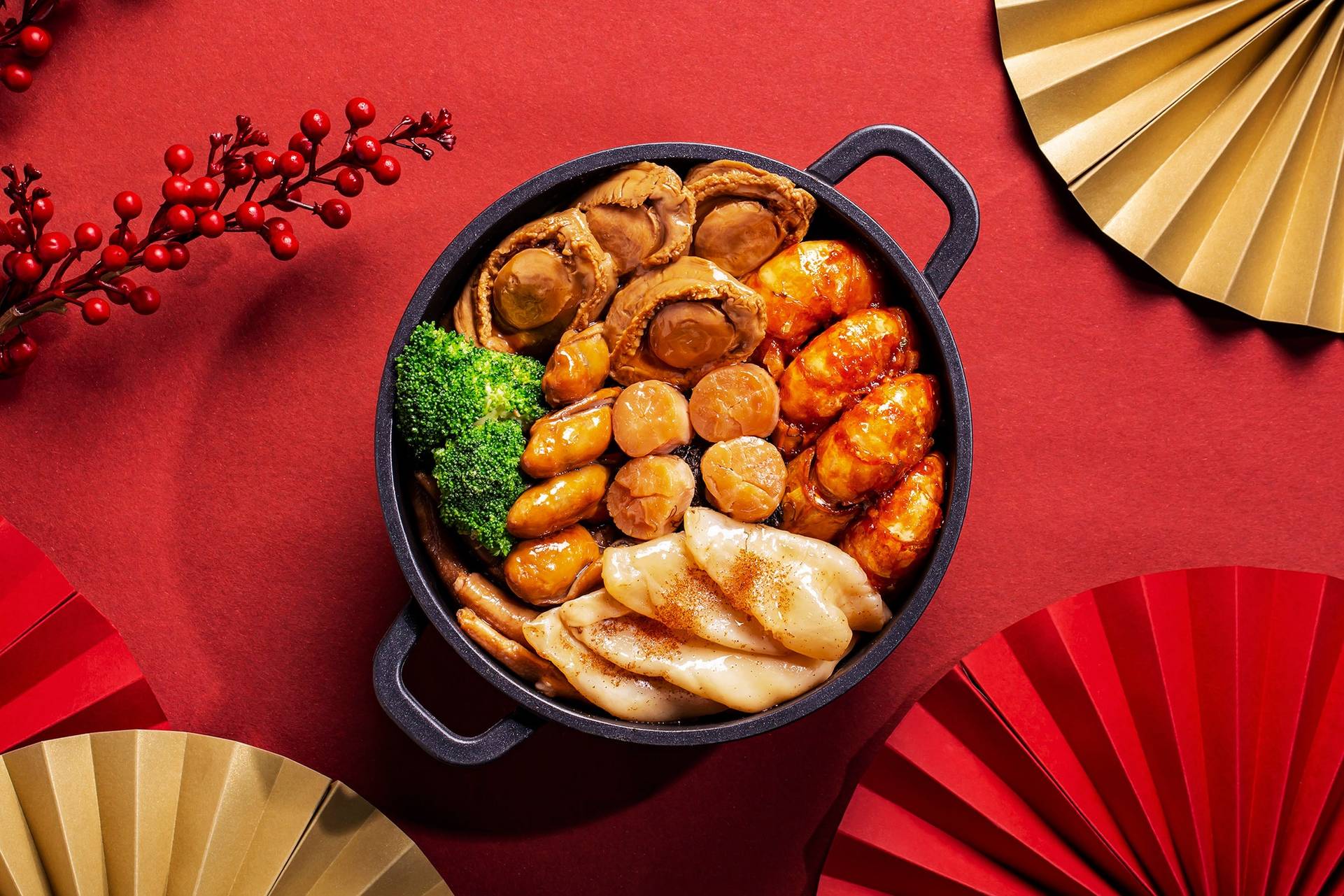 沙田帝逸酒店 | 帝港鮑魚花膠聚寶盆菜 | 1-12適用 外賣自取 | 預早一天或之前預訂