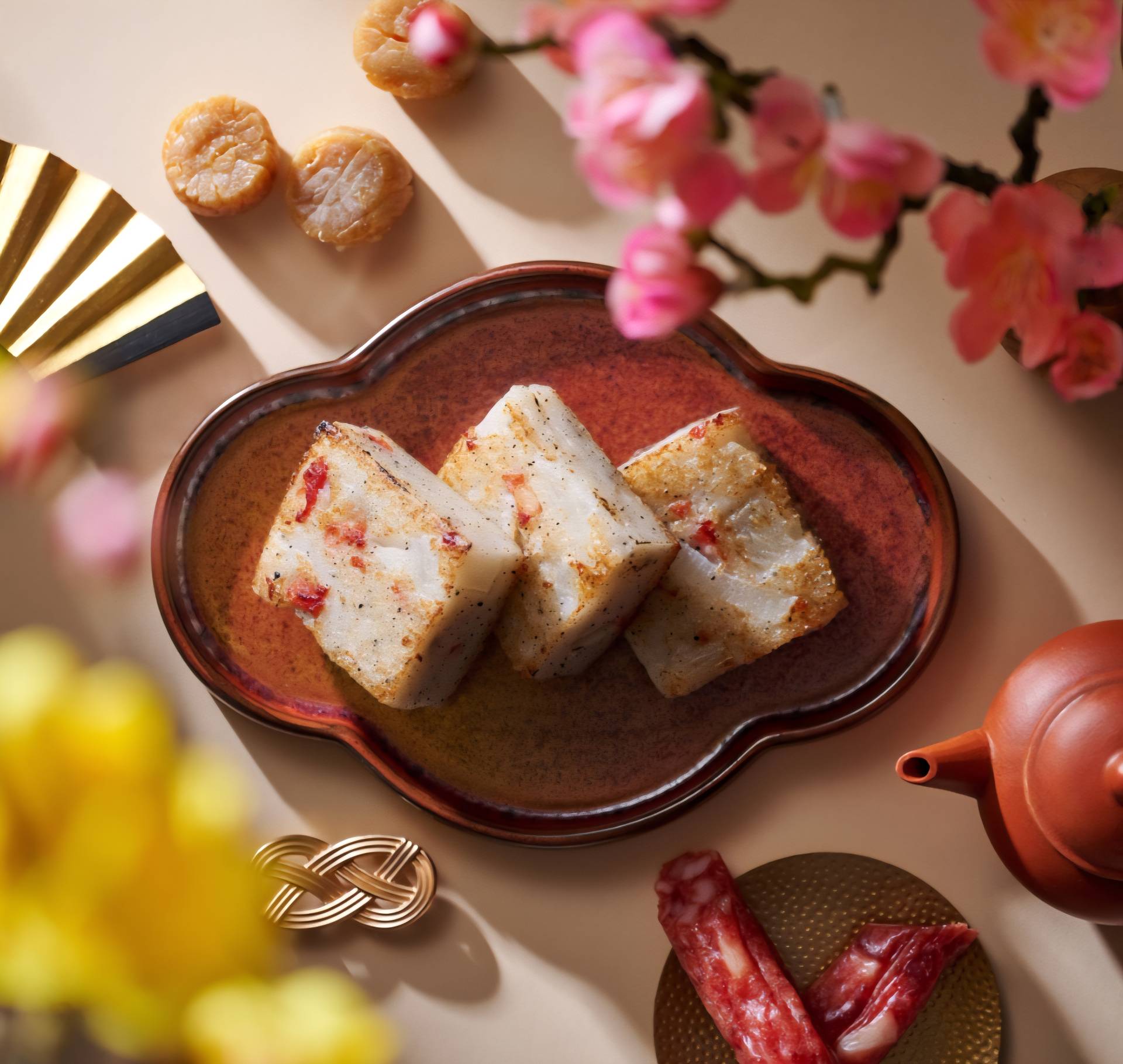 九龍東帝苑酒店賀年糕點 新年盆菜限時72折起｜帝苑蝴蝶酥賀年糕點套裝、賀年鮑魚聚寶盆菜 黑松露臘味蘿蔔糕 | 賀年糕點2026