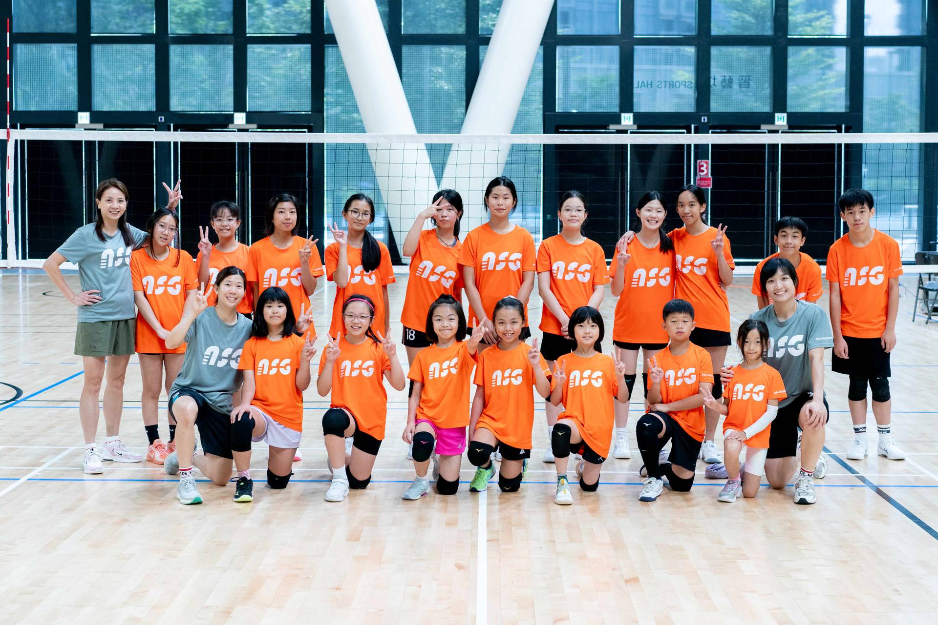 adidas x ASG復活節排球營 2026｜初階｜7-11歲、12-16歲｜適合任何初學學員｜早鳥8折 包球⾐、證書