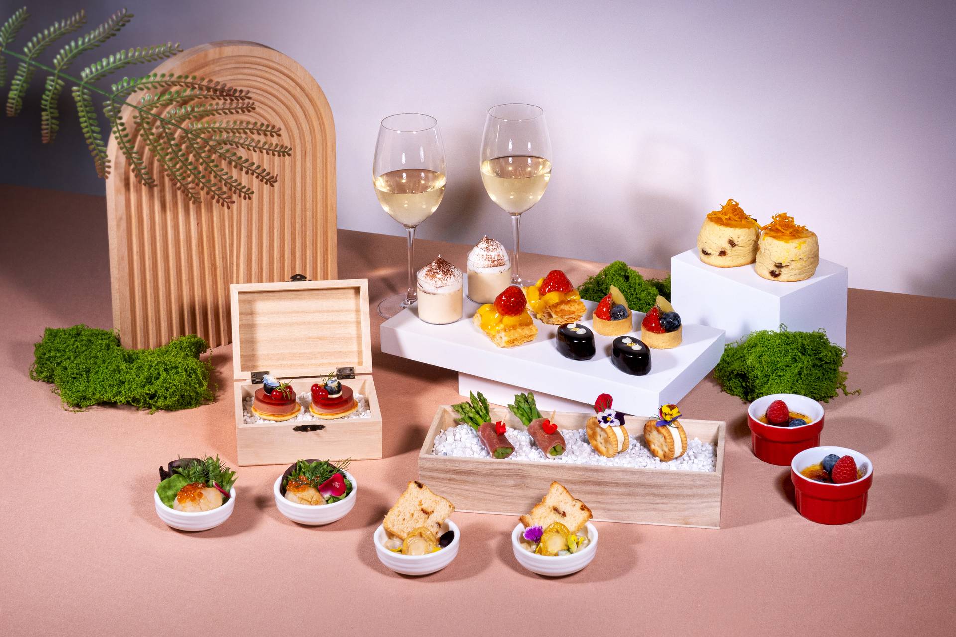 六國酒店下午茶 | 74折 【鮑魚･帶子･鵝肝醬】下午茶二人套餐