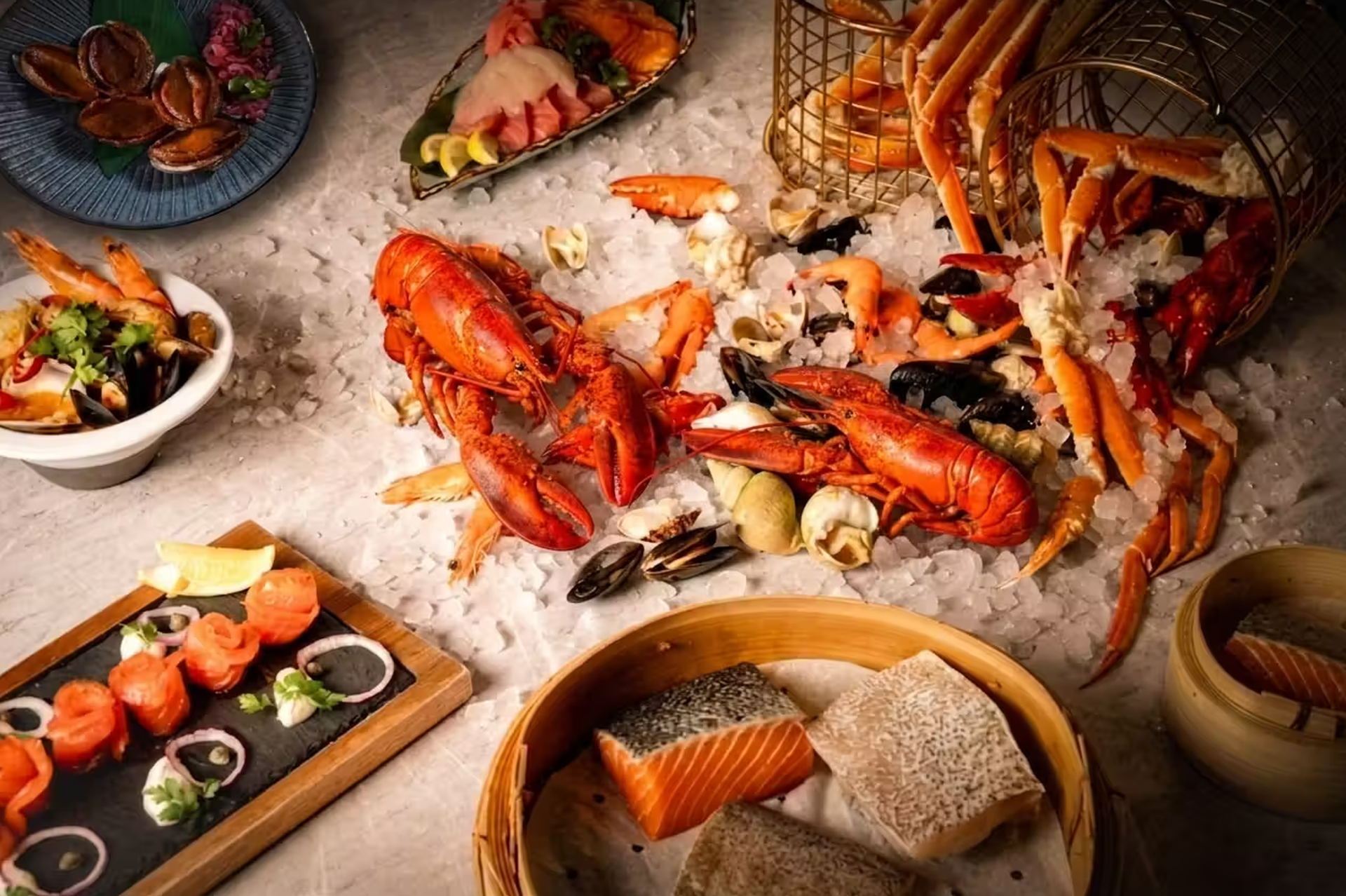 【快閃買一送一】海景嘉福洲際酒店 InterContinental Grand Stanford Hong Kong｜海景咖啡廊 Café on M｜「鮮味龍蝦盛宴」自助晚餐